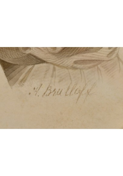 Брюллов Александр Павлович (1798-1877). «Портрет дамы в чалме». 