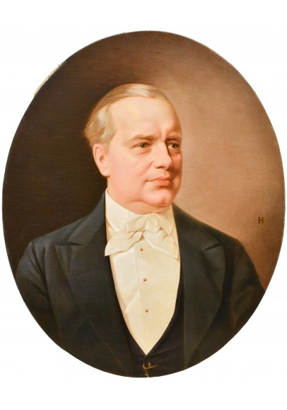 Гау Владимир Иванович (1816-1895). "Портрет Николая Ивановича Гау".