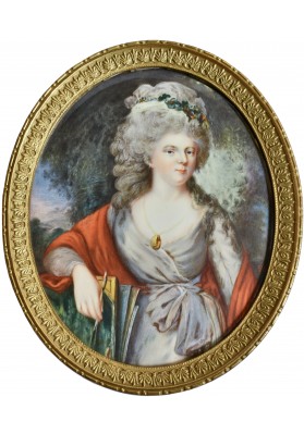 Ритт (Ritt) Августин Христиан (1765-1799)-?  Портрет Мари Федоровны (Софии Марии Доротеи Августы Луизы Вюртембергской 1759-1828).