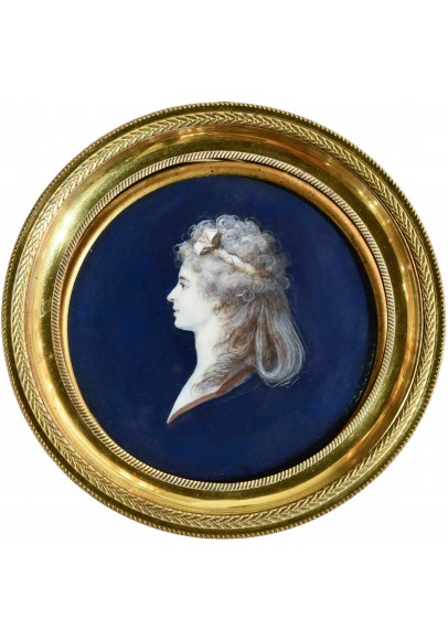Буржуа Шарль Гийом Александр (1759-1832). «Женский профильный портрет».